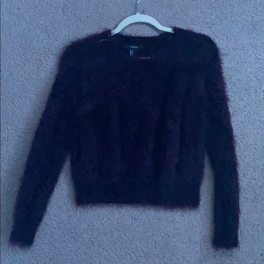 A flurry purple long sleeve shirt